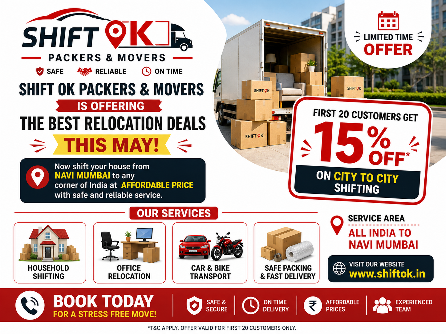 Special Offer on Intercity Home Shifting – May 2026
